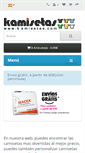 Mobile Screenshot of kamisetas.com